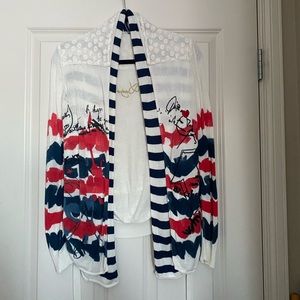 Desigual Cardigan - Large- EUC